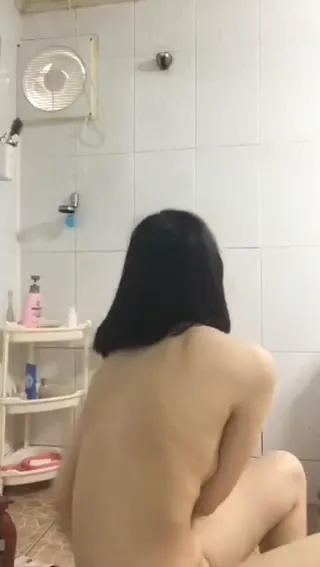 샤워하고 자위하는 자신의 일상을 공유하는 페코녀 블랙 - 인기 한국야동 국산야동